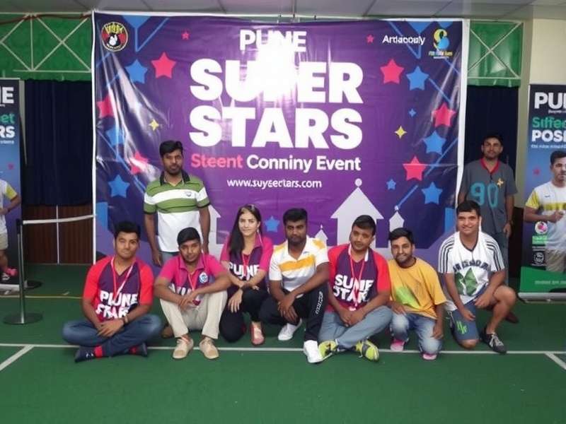 Indian Players at Local Tournament Pune Super Stars Community Event